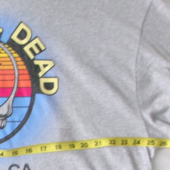 Grateful Dead Oakland CA Gray 2X Long‎ Sleeve Skull T-Shirt - Picture 2 of 3